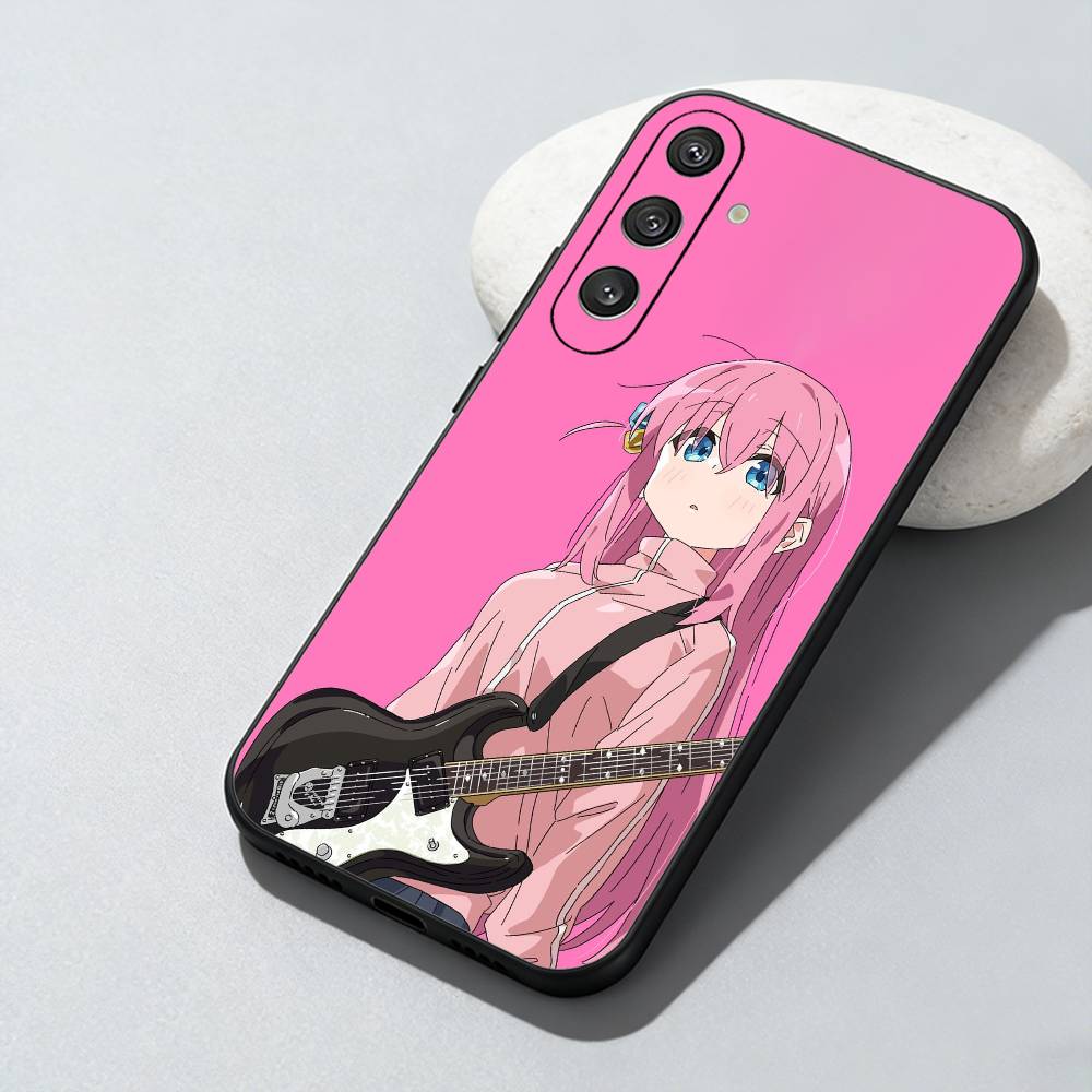 Чехол для телефона B-Bocchi The R-Rock Hitori Gotoh для Samsung Galaxy A73, A72, A71, A70, A52, A51 Другие Мягкий Черный Чехол