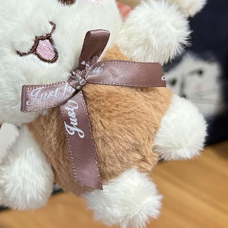 Cartoon Anime Sanrios Mocha Series Cinnamoroll Plush Doll Toy Pendant Backpack Hangings Decoration Gifts