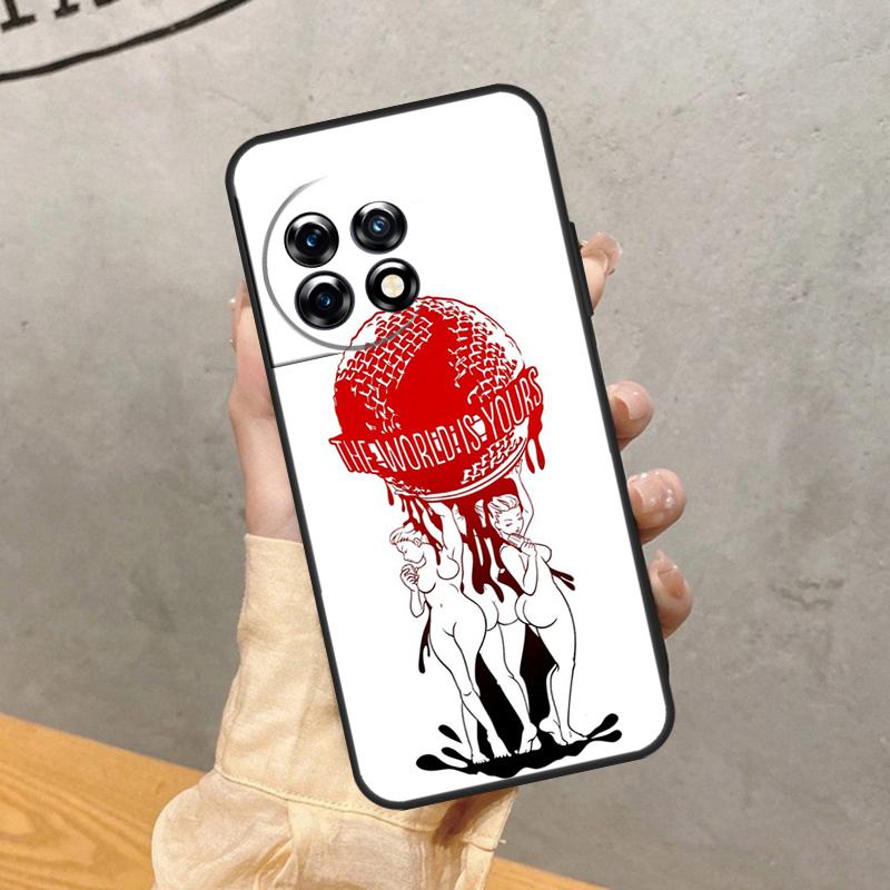 Чехол Scarfaces The World Is Yours для OnePlus 15 15R 13R 13 13T 12 12R 11 10 9 Pro 10T Nord 5 CE 4 2 3 Lite N20 N30