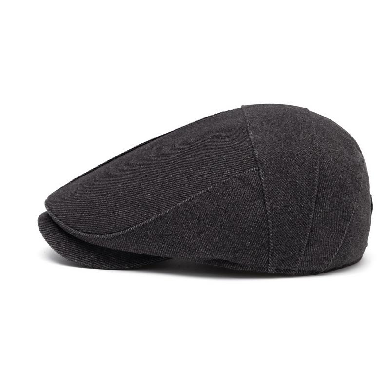 Зимняя теплая кепка Forward Cap мужская бархатная толстая кепка шерстяной берет однотонная кепка британского газетчика