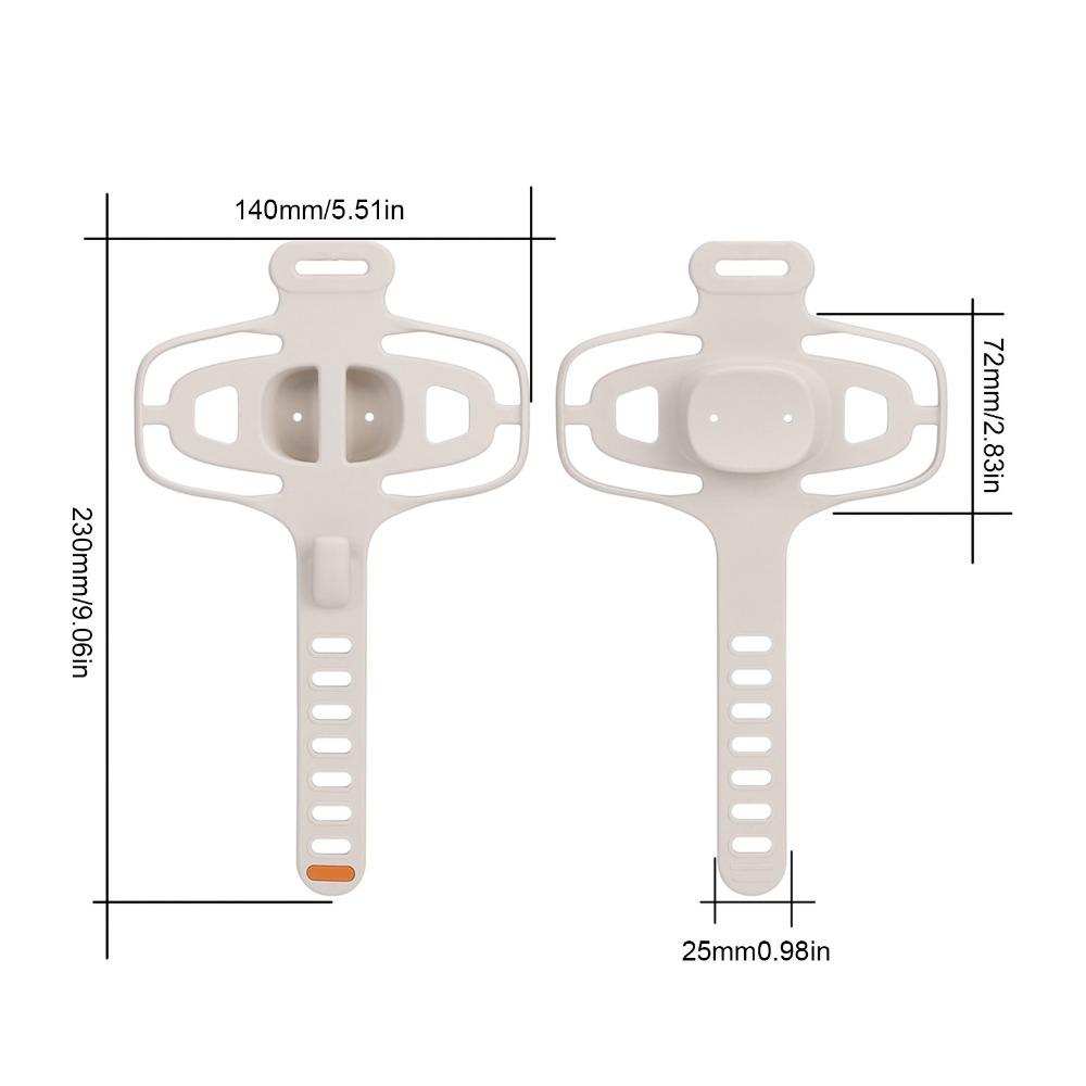 Silicone Bike Phone Mount Flexible Bike Phone Holder Durable Bicycle Phone Holder Folding Bike Use