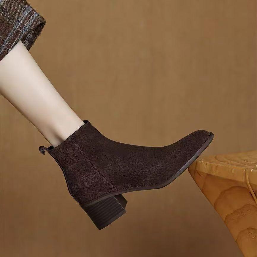 Женские легкие удобные толстая подошва холодные теплые утепленные снегоступы нескользящие износостойкие для улицы отдыха спорта остроносые хлопковые ботинки