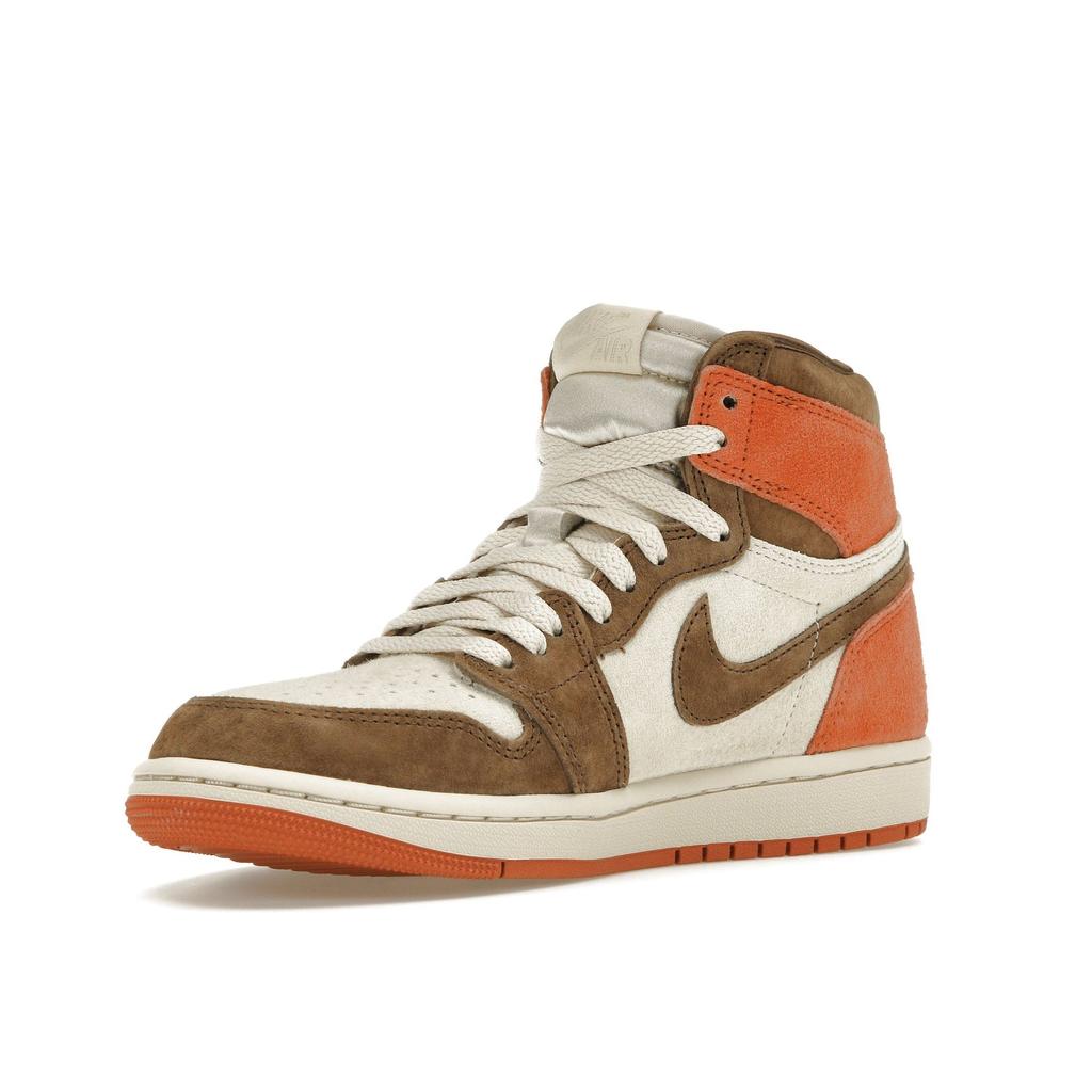 Женские кроссовки Air Jordan 1 Retro High OG Dusted Clay Brown Cacao-Wow Sanddrift FQ2941-200
