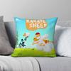 Karate Sheep 2023 Tv Pillowcase Polyester Linen Velvet Pattern Zip Decor Throw Pillow Case Home Cushion Cover