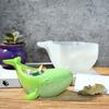 Multipurpose Sturdy Silicone Whale Candle Holder Mould Set Portable for Resin Plaster Craft Supplies Assorted Sizes