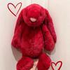 Плюшевая игрушка Jellycat Красный Заяц Бонни с коротким мехом для детей и коллекционеров