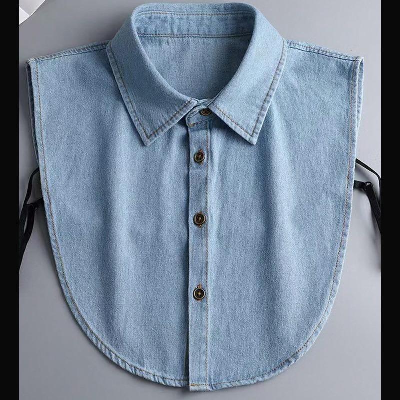 Cotton fake collar, pointed collar, square collar with sweater, suit, T-shirt collar, shirt fake collar