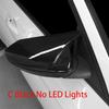 For Hyundai Elantra CN7/CN7 N Car Tuning Carbon Fiber Rearview Mirror Decoration Cover Trim Exterior Accessories