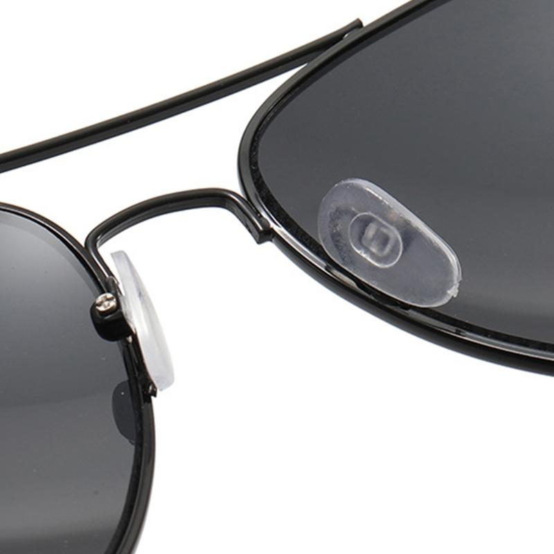 Trendy SunShade Glasses Unisex Eyeglasses Strong Metal Frame PC Lens Sun Protective Eyewear For Adult Unisex Daily Wear