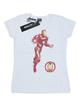 Womens/Ladies Avengers Endgame Painted Iron Man Cotton T-Shirt