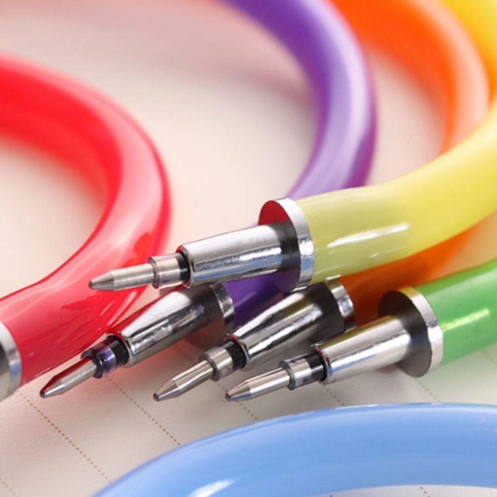 Supplies Blue Ink Student Gift Writing Tools Wristband Shaped Gel Pen Bracelet Pen Ballpoint Pen