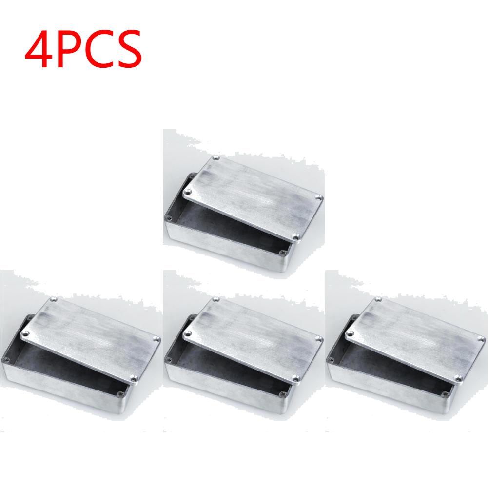 1-5Pcs 1590B Guitar Effects Pedal Enclosure Aluminum Diecast Stomp Box Case 112x60x31mm Toggle Switch Box Durable Instrument Kit