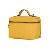 Longchamp Le Pliage Xtra 16 Solid Color Embossed Logo Zipper Closure Leather Box Bag Handheld Shoulder Crossbody Mini Women bags Apricot 10187987222