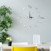 3D DIY Wall Clock Simple Installation Battery-Powered Quiet Modern Nordic Wall Clock