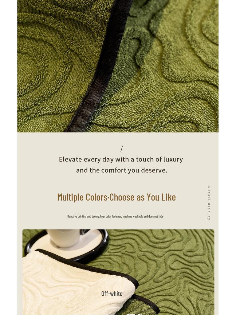 Универсальная противоскользящая подушка на диван из люксового велюра – Стиль четырех сезонов