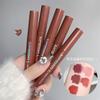 Набор матовых помад для губ Five Chocolate Color Lip Glaze, матовая невыцветающая помада, подходит для студенток