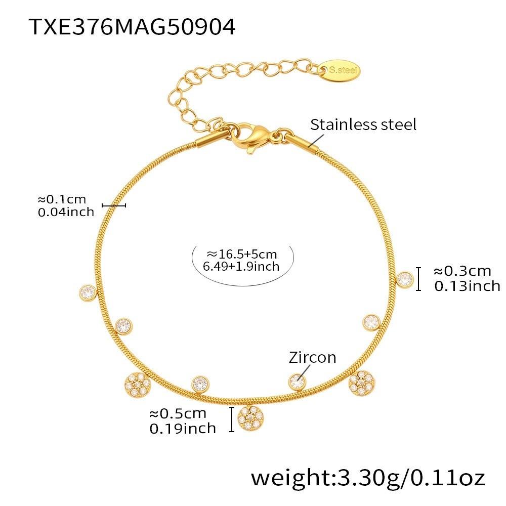 Elegant Y Chain Necklace Bracelet Choker Necklace Fashion Zircon Necklace Women Jewelry