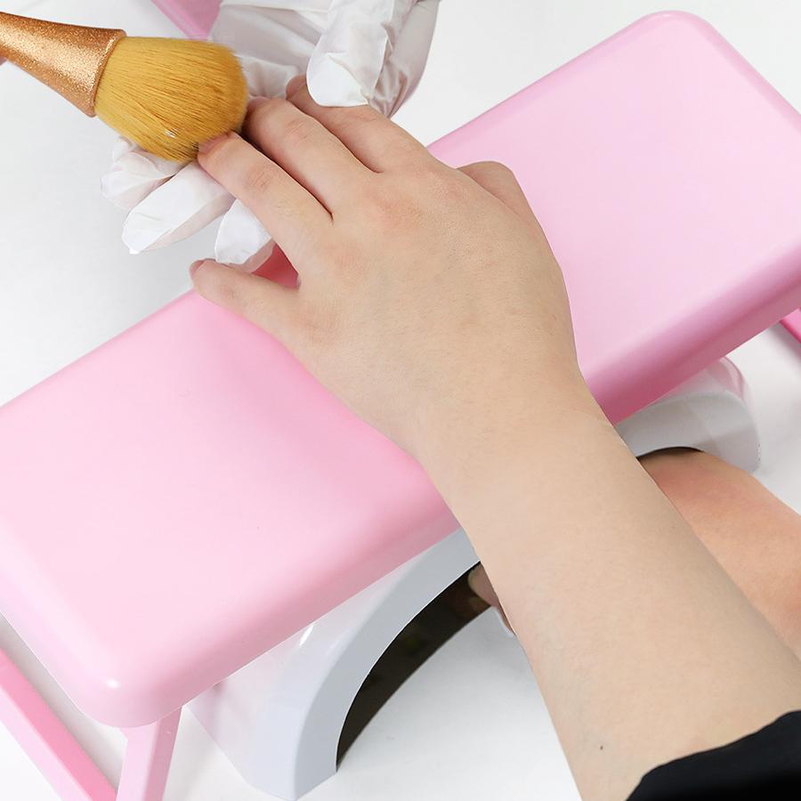 Складная подушка для рук для нейл-арта, подушка для рук для использования с УФ-лампами, идеально подходит для мастеров по маникюру и домашних пользователей