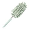 Telescopic Pole for Floor, Cabinet, and Ceiling Cleaning with Feather Duster and Dust Removal Features