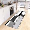 Геометрический кухонный ковер, коврик для двери, спальня, детская гостиная, ковер с татами, коридор, нескользящий коврик