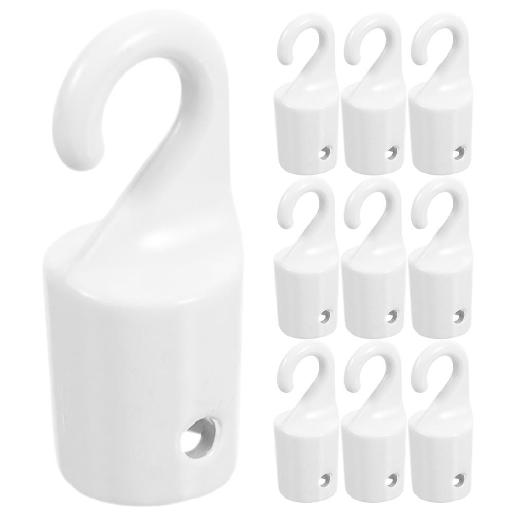 10 шт. Стильные крючки для шнура жалюзи Металлические сменные крючки для стержня управления жалюзи Крючок для стержня для жалюзи