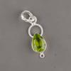 Peridot Pendant Gemstone Jewelry, 925 Solid Sterling Silver Pendant, Handmade Jewelry Birthstone Pendant, Gift For Him