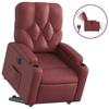 VidaXL Electric Recliner, Relaxation Chair with Adjustable Backrest and Footrest, Living Room Seat 3204790