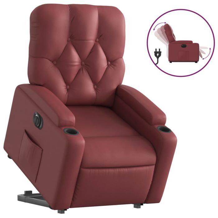 VidaXL Electric Recliner, Relaxation Chair with Adjustable Backrest and Footrest, Living Room Seat 3204790