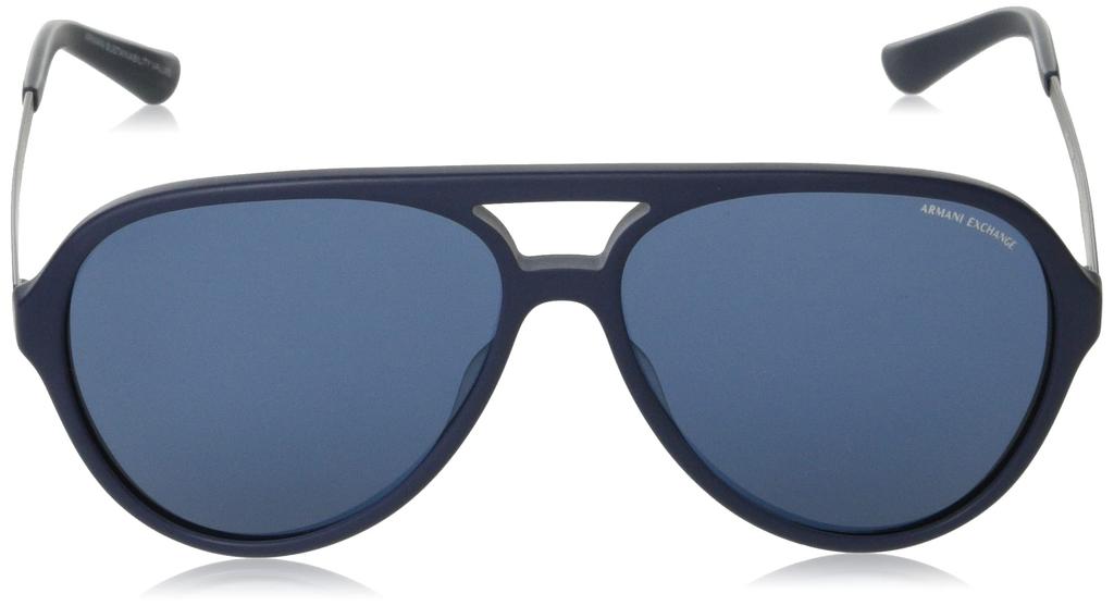 Солнцезащитные очки AX4133SF МАТОВЫЙ СИНИЙ СИНИЙ Линза 60 [Armani Exchange] Оправа/ТЕМНЫЙ