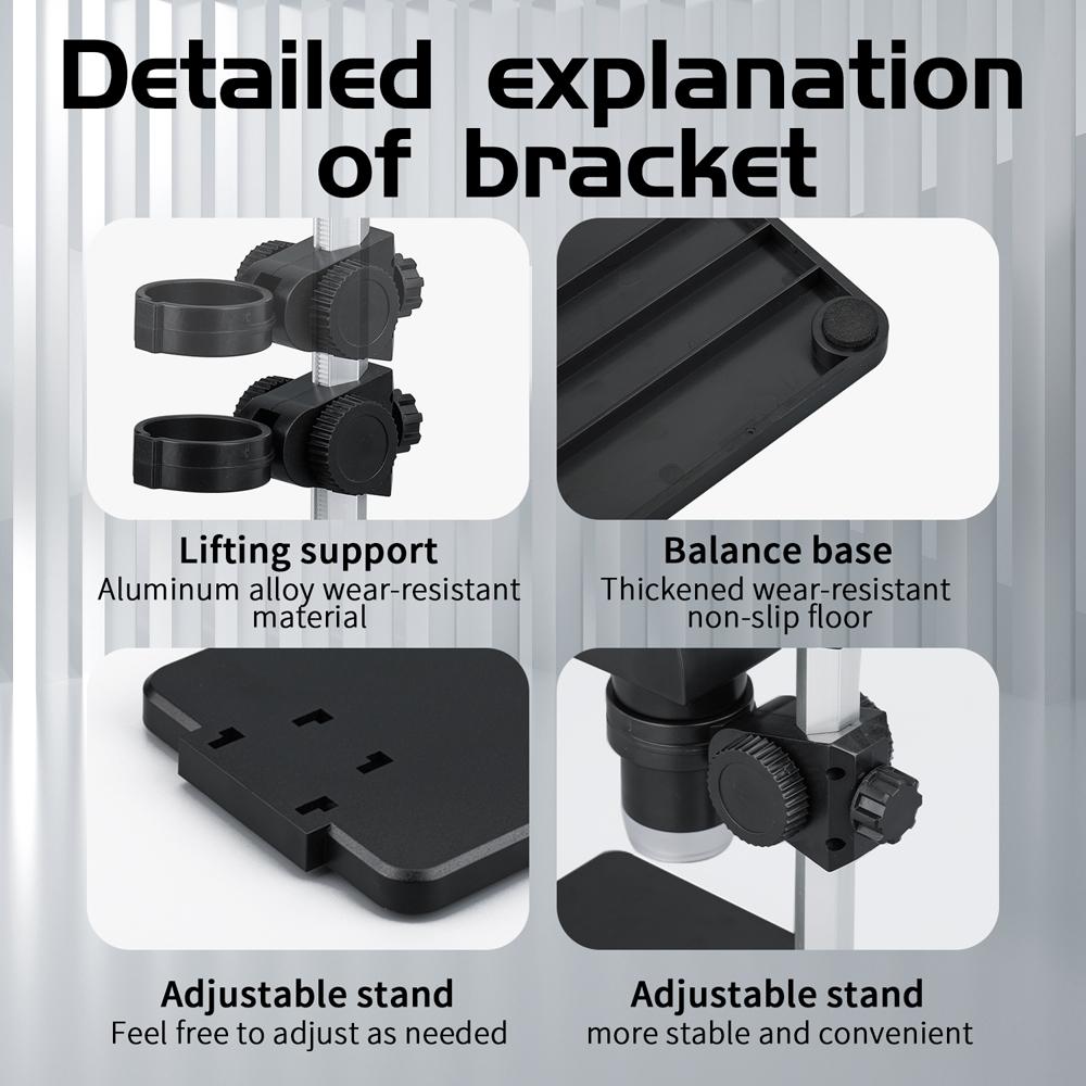 5,5-дюймовый ЖК-дисплей, электронный микроскоп, 10-мегапиксельные промышленные микроскопы, цифровая электроника