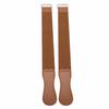 2pcs Straight Razor Strop Double Layered Barber Razor Sharpening Straight Razors Strop Belt