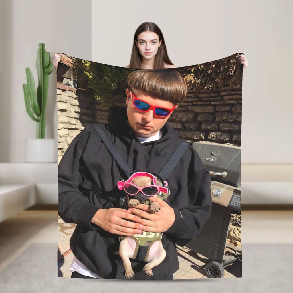 Супер Мягкий Плед Rip Oliver Tree 1993- Премиальный Флис Фланель Легкий Постельный Плед Супер Уютный Покрывало