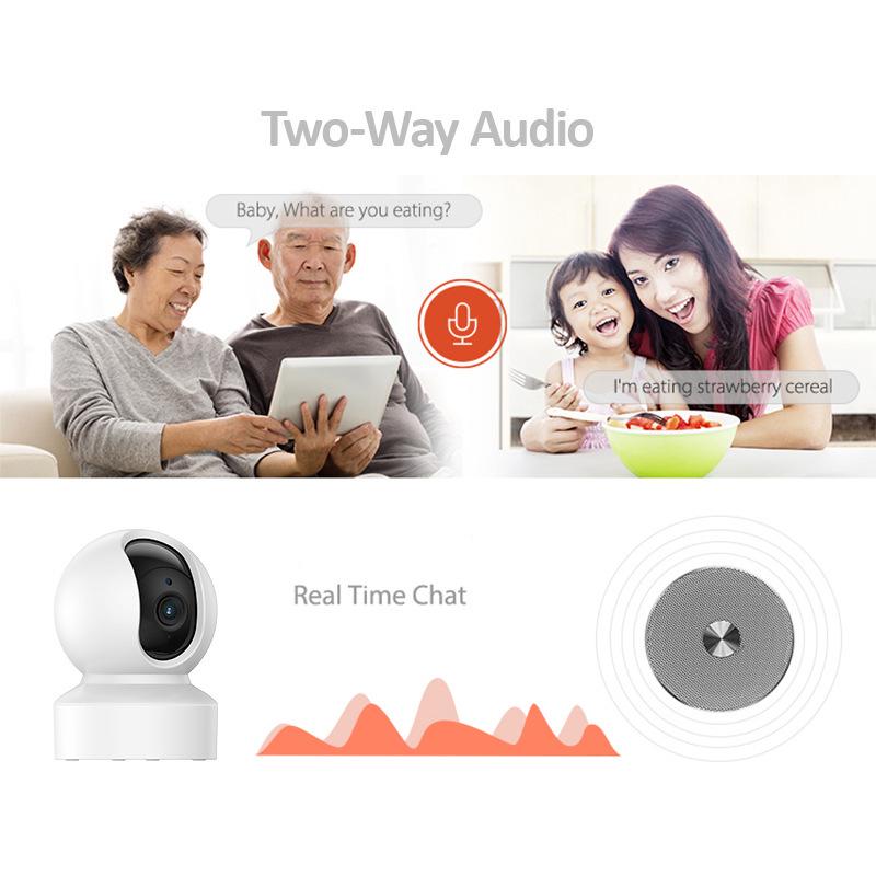 Tuya Smart 1080p Wireless 3MP Camera with Auto Tracking & Two-Way Audio
