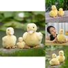 Cute Yellow Duck Plush Toy Adorable Stuffed Animal For Kids Birthday And Holiday Gift