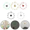 Mirror Large Wall Clock Modern DIY Sticker Office Home Shop Decor