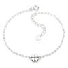 Clover 92.5 Silver Chain Lucky Bracelet