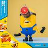 Minions Despicable Me 4 Mega Mel Action Figure with Extendable Laser Eyes and 5 Interchangeable Facial Minion Model Gift for Kids Ages 8 and Up Toy,