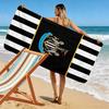 Newcastle United Logo Print Beach Towel, Large Soft Quick Dry Towel for Beach Camping Swimming