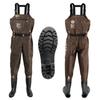 DRESS Chest High Waders AIRBORNE Long Sea Mountain [Radial Sole] [M] [Matte Bronze] Fishing, Waders, Boots, Waterproof, Fishing, Stream, Wading,