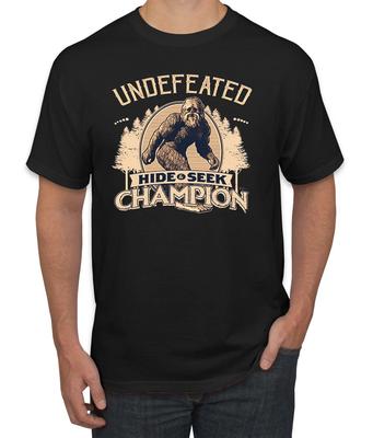 Undefeated Hide and Seek Champion Men Graphic T- Shirt
