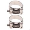 2pcs Motorcycle Exhaust Clamp /Clip/ Bracket / Banjo Stainless Steel 48-51mm