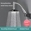 High Pressure Rainfall Shower Head Large Stainless Steel Curved Shower Extension Square Shower Head Extension