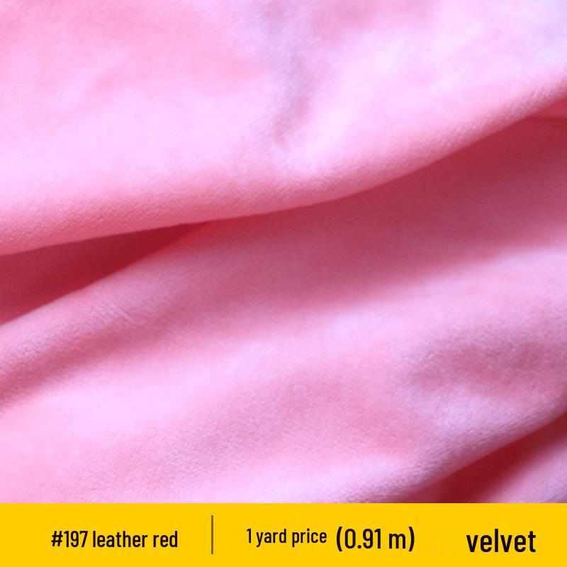 Кристально-мягкий короткий плюш 1 мм для кукол и подушек