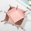 Кожаный поднос для хранения ключей и украшений