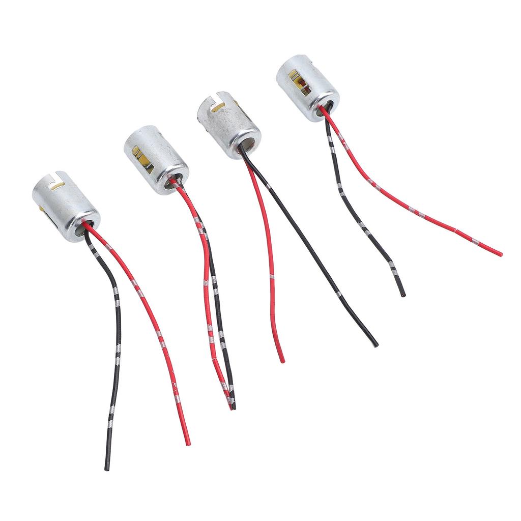 4pcs LED Bulbs Socket Holder Waterproofing Car Light Bulb Socket Adapter for Create New Turn Signal Lights Brake Light