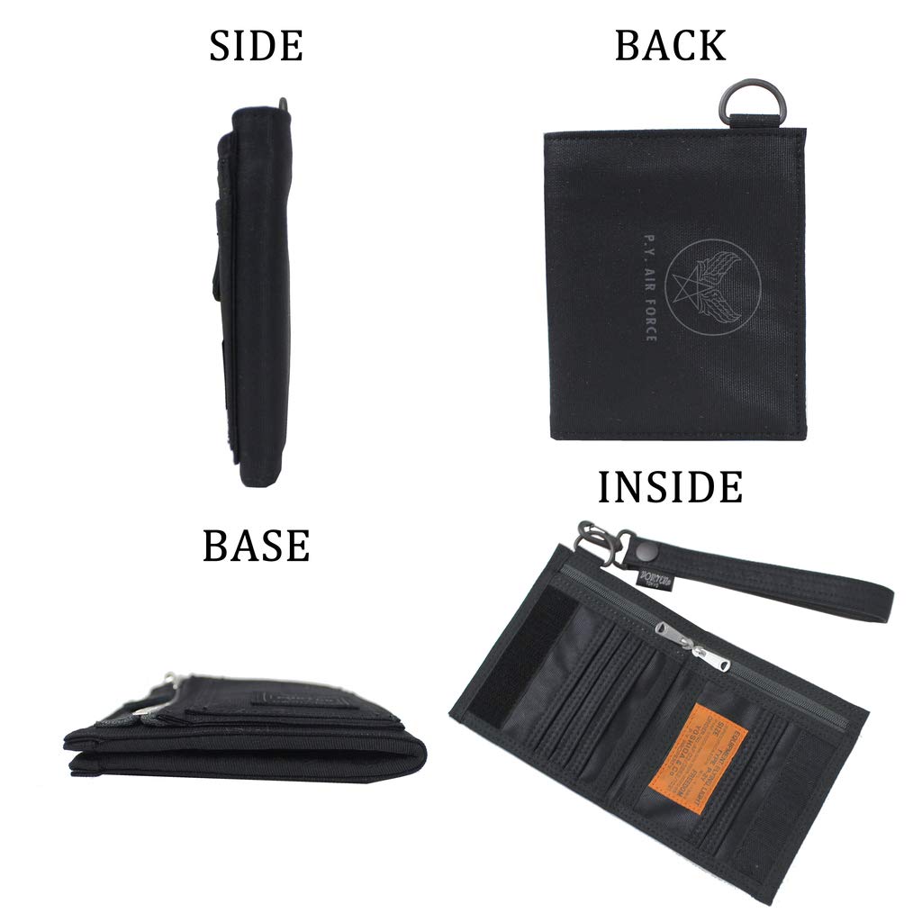 Porter PORTER Flying Ace FLYING ACE WALLET Двойной кошелек 863-16812 Черный/10