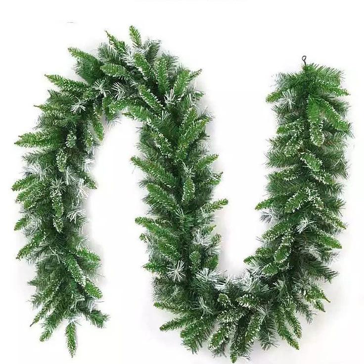 Christmas Vine Ornaments: Pine Needles, Cones & Red Berries Hanging Decor