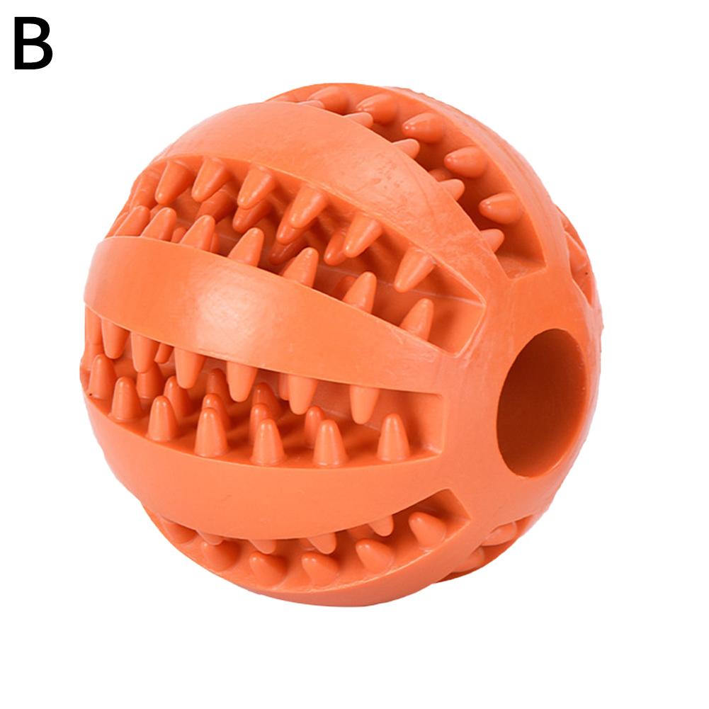 NEW Dog Ball Toys For Small Dogs Interactive Elasticity Puppy Chew Toy Tooth Cleaning Rubber Food Ball Toy Pet Stuff Accessories