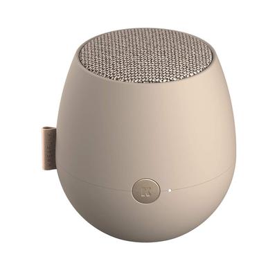 Беспроводной портативный динамик KREAFUNK aJAZZ Qi с защитой от воды уровня IPX5 TWS Возможность подключения 2 устройств одновременно Зарядка SDG IVORY SAND