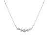 Yondo K18 White Gold Necklace [Canal Sea] Canal4℃ 15184-112-3201-00-00
